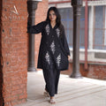Neelanjona Premium Handwork 2-Piece - Black
