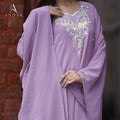 Meghbela Premium Handwork Kaftan-Pink