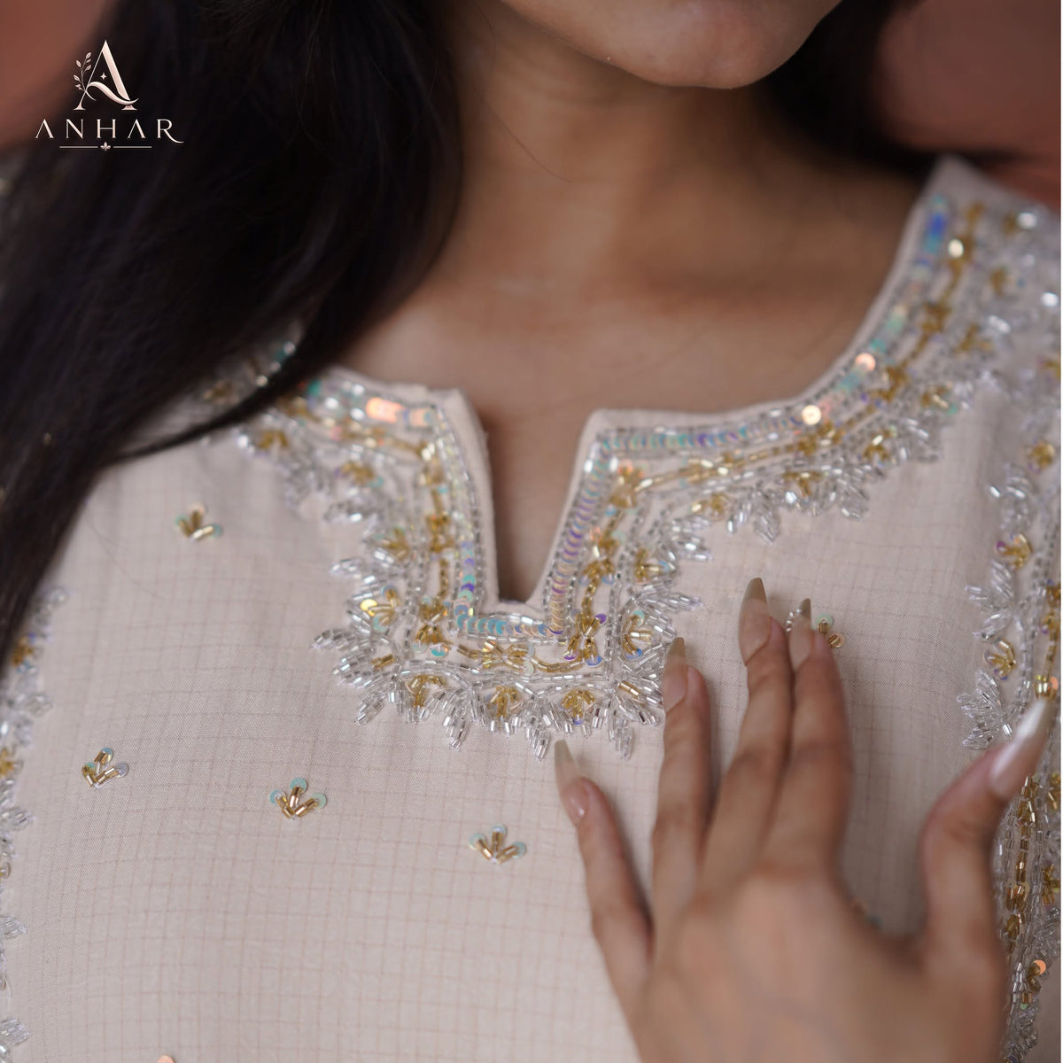 Charulata Premium Handwork Karchupi 2-Piece