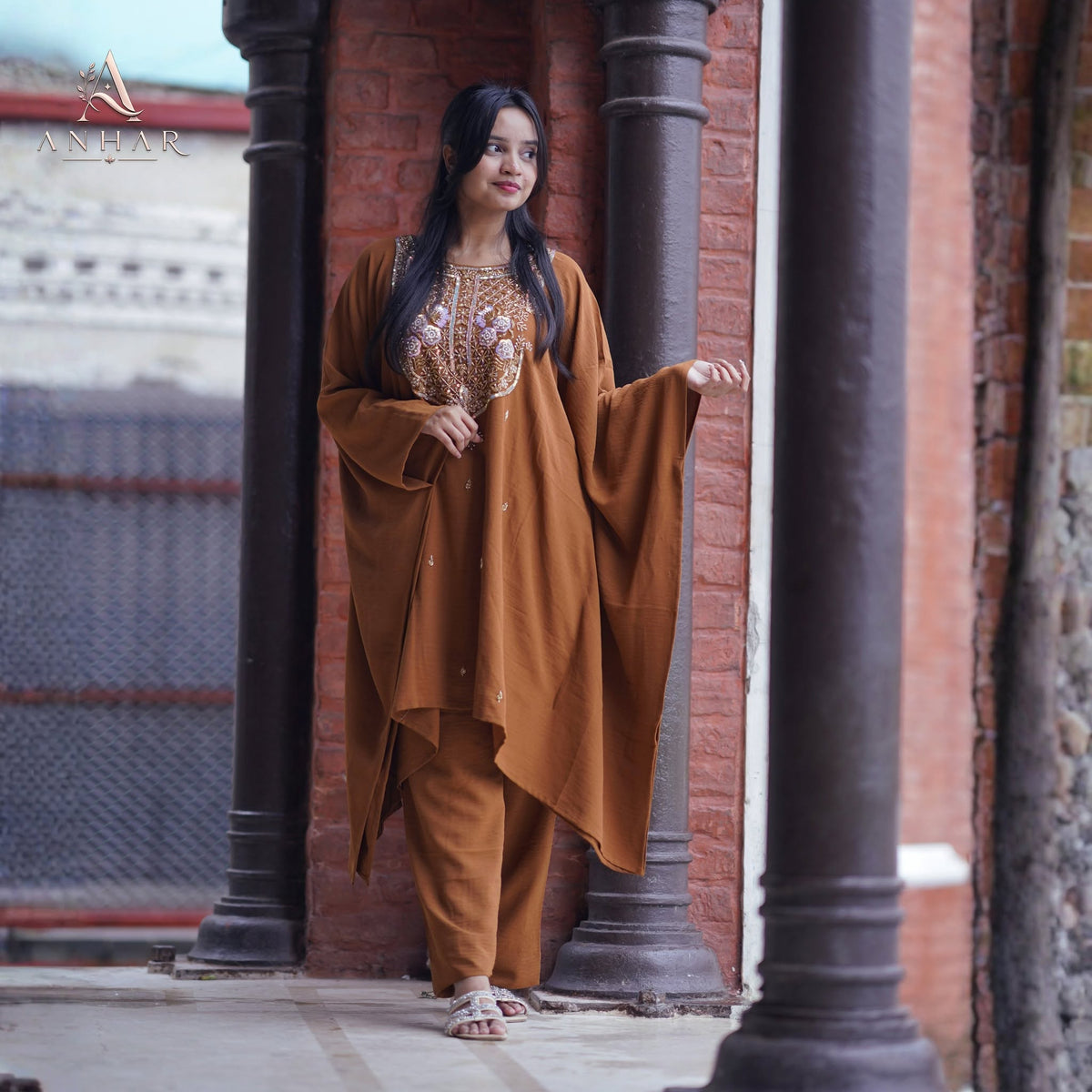Meghbela Premium Handwork Kaftan